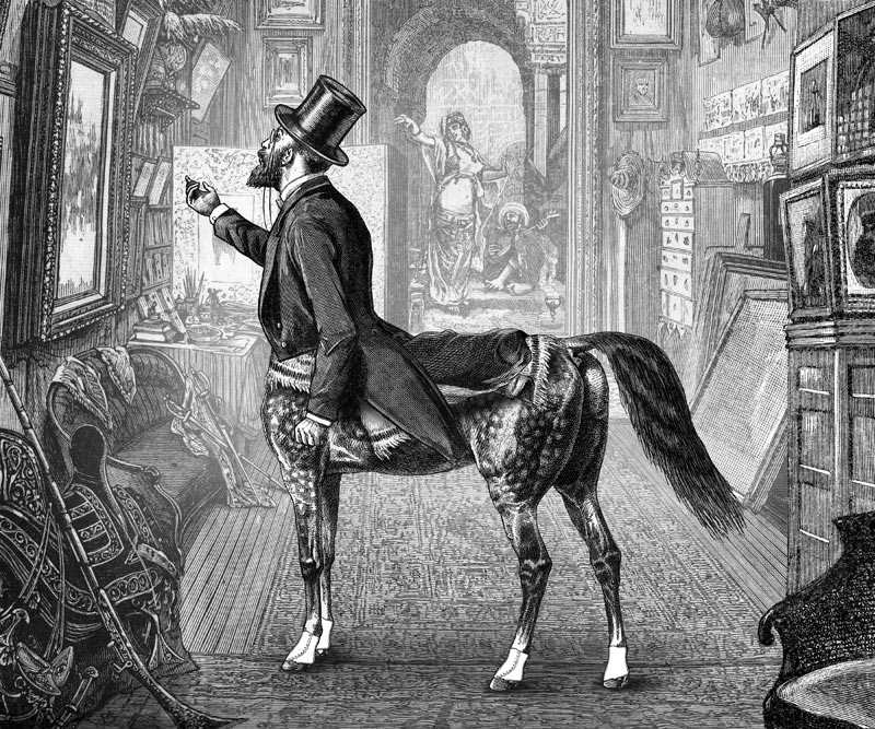 Gentleman Centaur by Stephen Barnwell